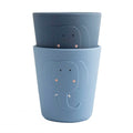 Silicone cup 2-pack - Mrs. Elephant