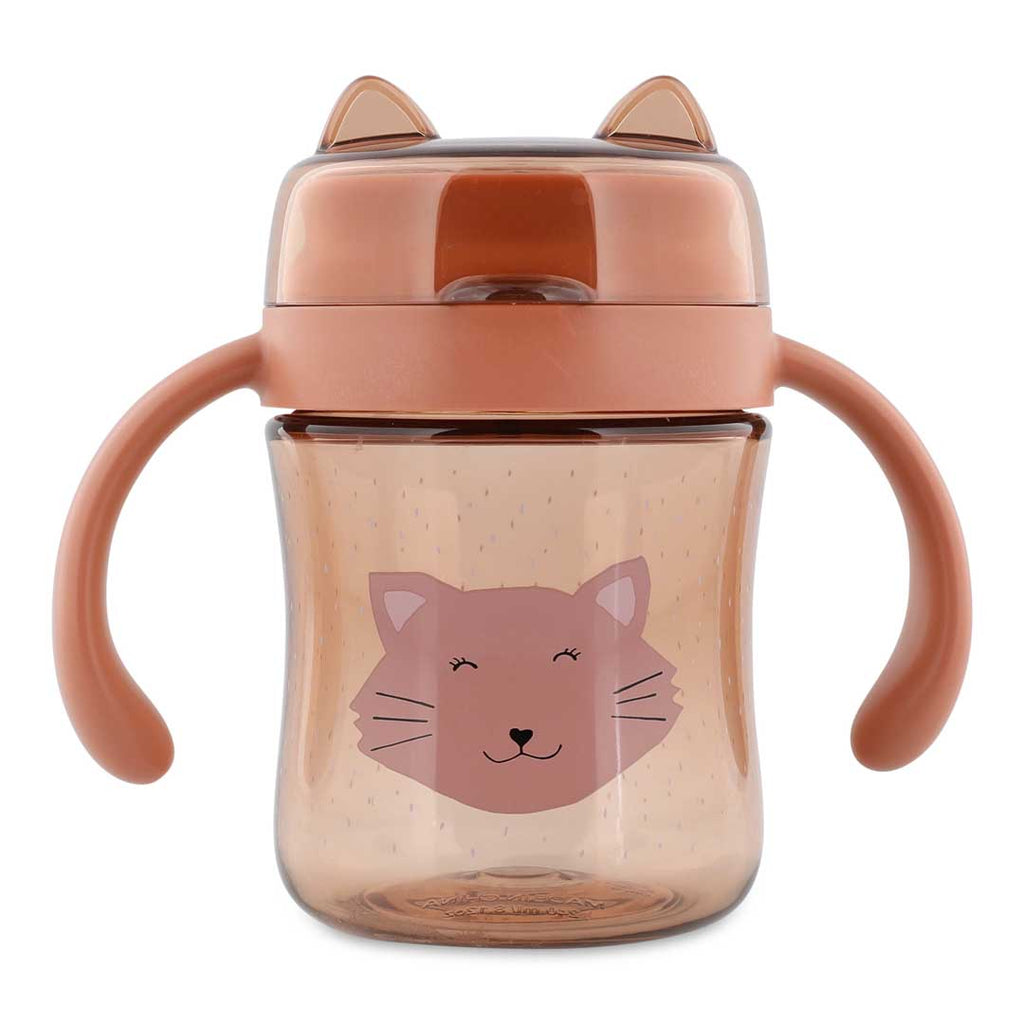 360° drinkbeker met handvatten - Mrs. Cat