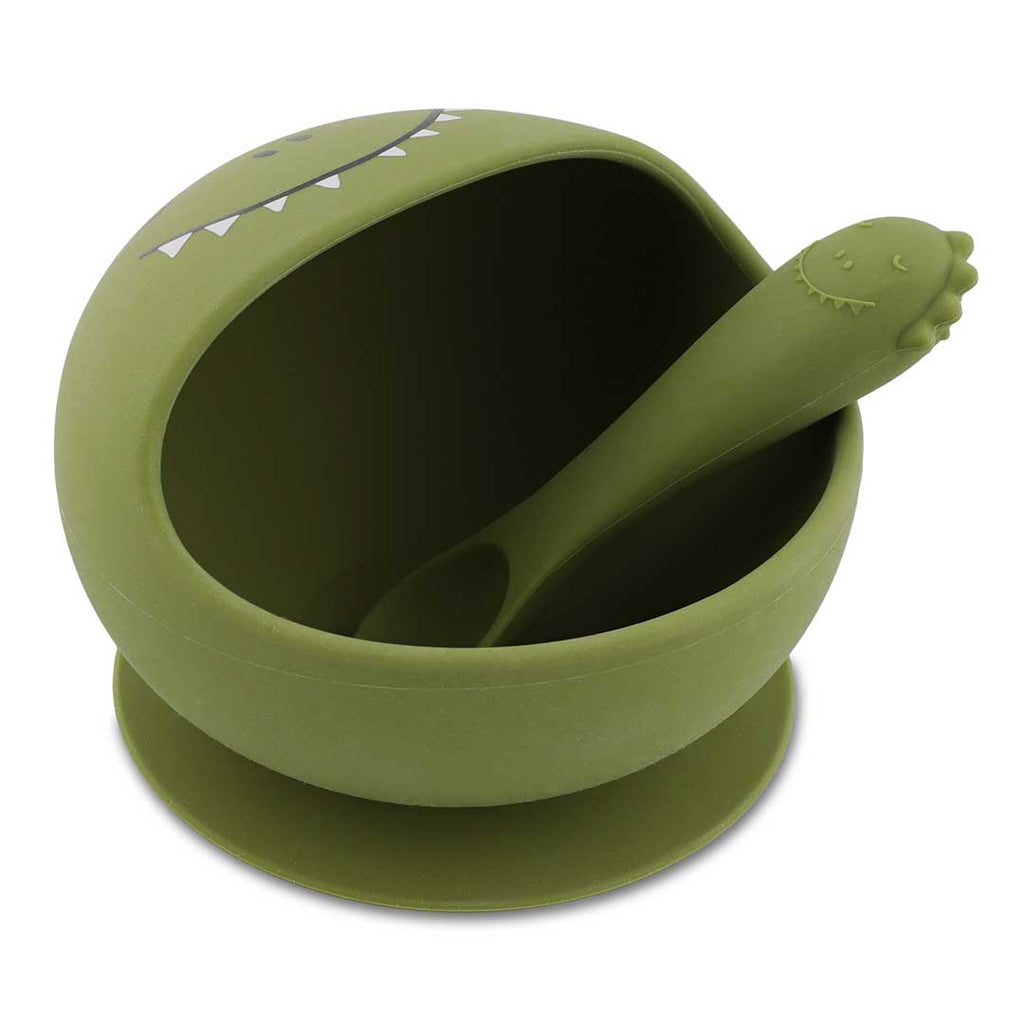 Eerste baby eetset - Mr. Dino