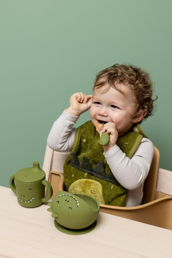 Eerste baby eetset - Mr. Dino