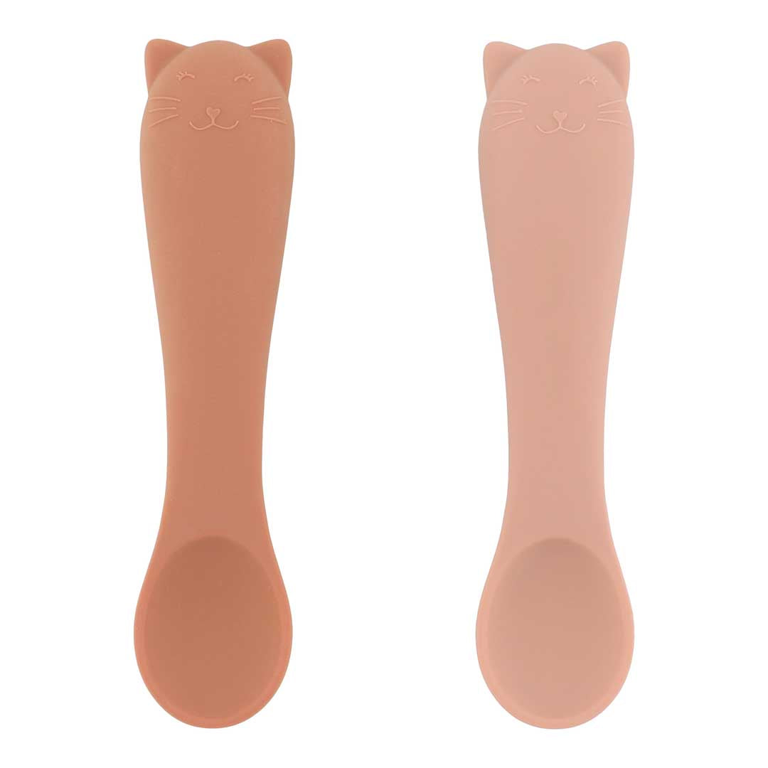 Eerste baby lepels 2-pack - Mrs. Cat