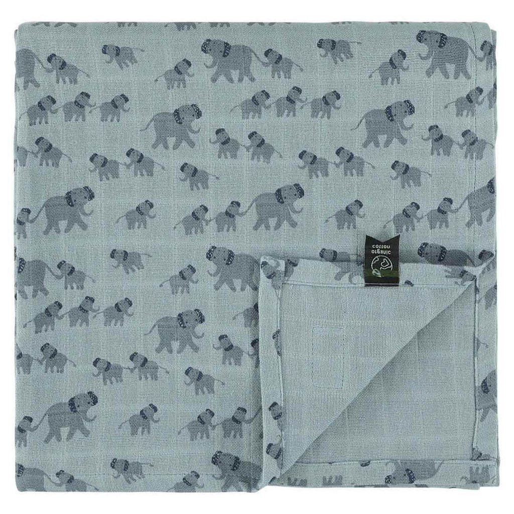 Tetra doek | 110x110cm - Enchanting Elephant