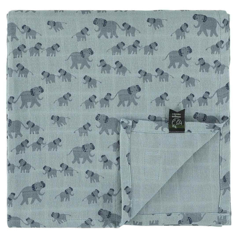 Tetra doek | 110x110cm - Enchanting Elephant