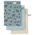 Tetra washandjes 3-pack mix - Enchanting Elephant