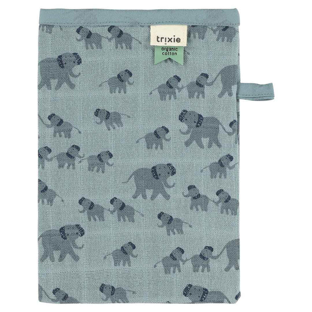 Tetra washandjes 3-pack mix - Enchanting Elephant
