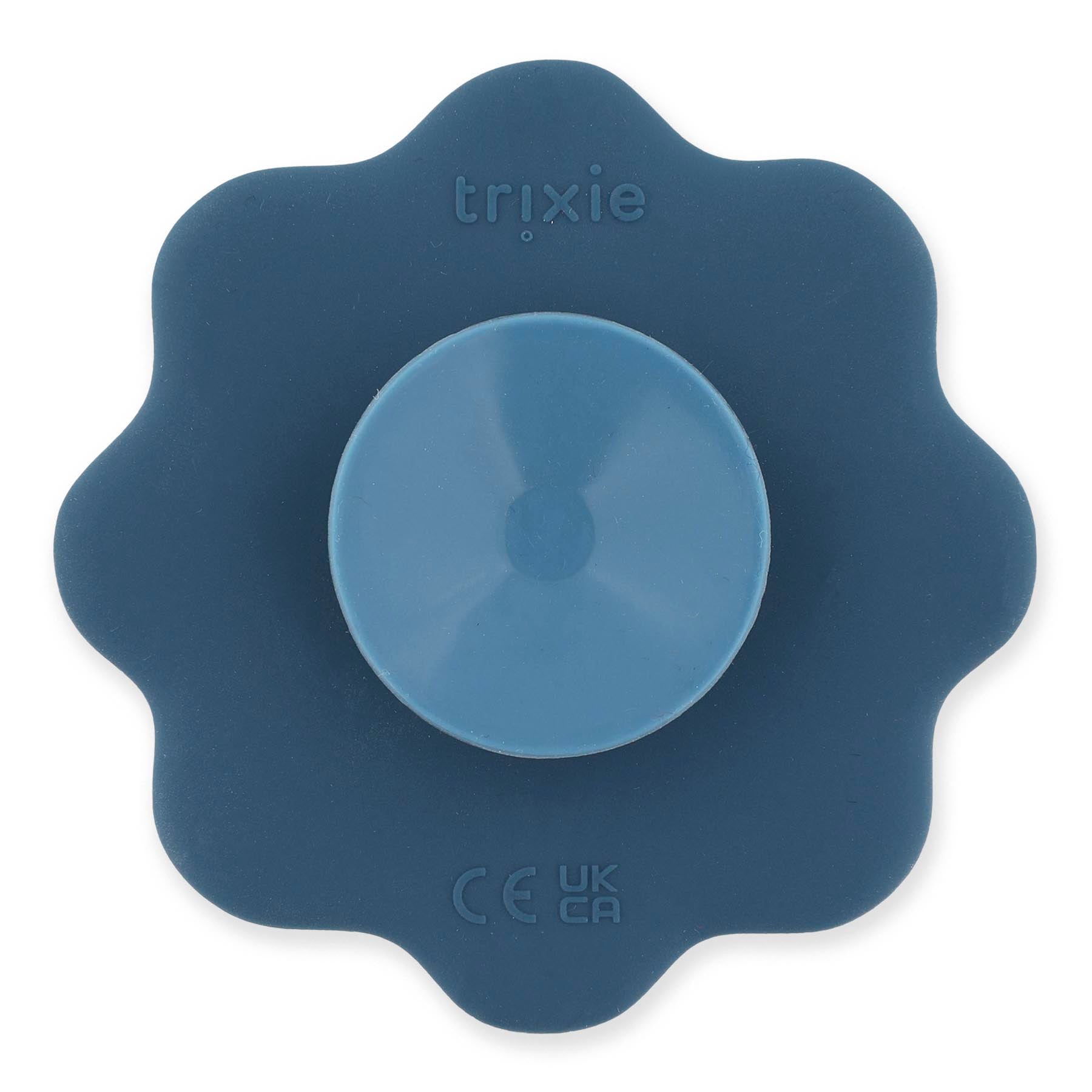 Siliconen spinner met zuignap - Mr. Triceratops