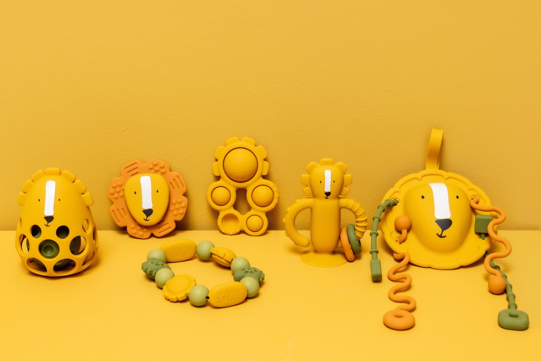 Silicone pop-it toy - Mr. Lion