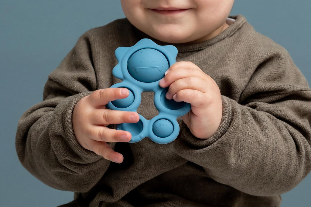 Silicone pop-it toy - Mr. Triceratops