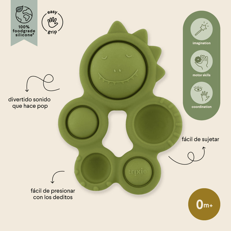 Silicone pop-it toy - Mr. Dino