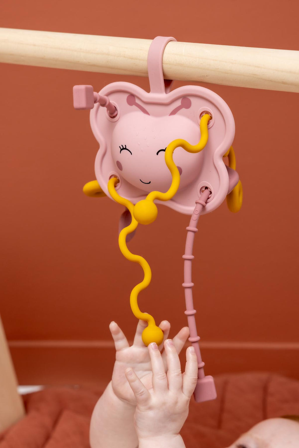 Silicone sensory pull toy - Mrs. Butterfly