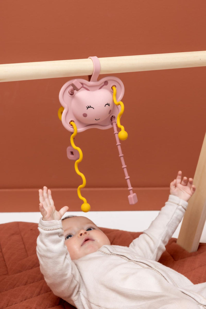 Silicone sensory pull toy - Mrs. Butterfly