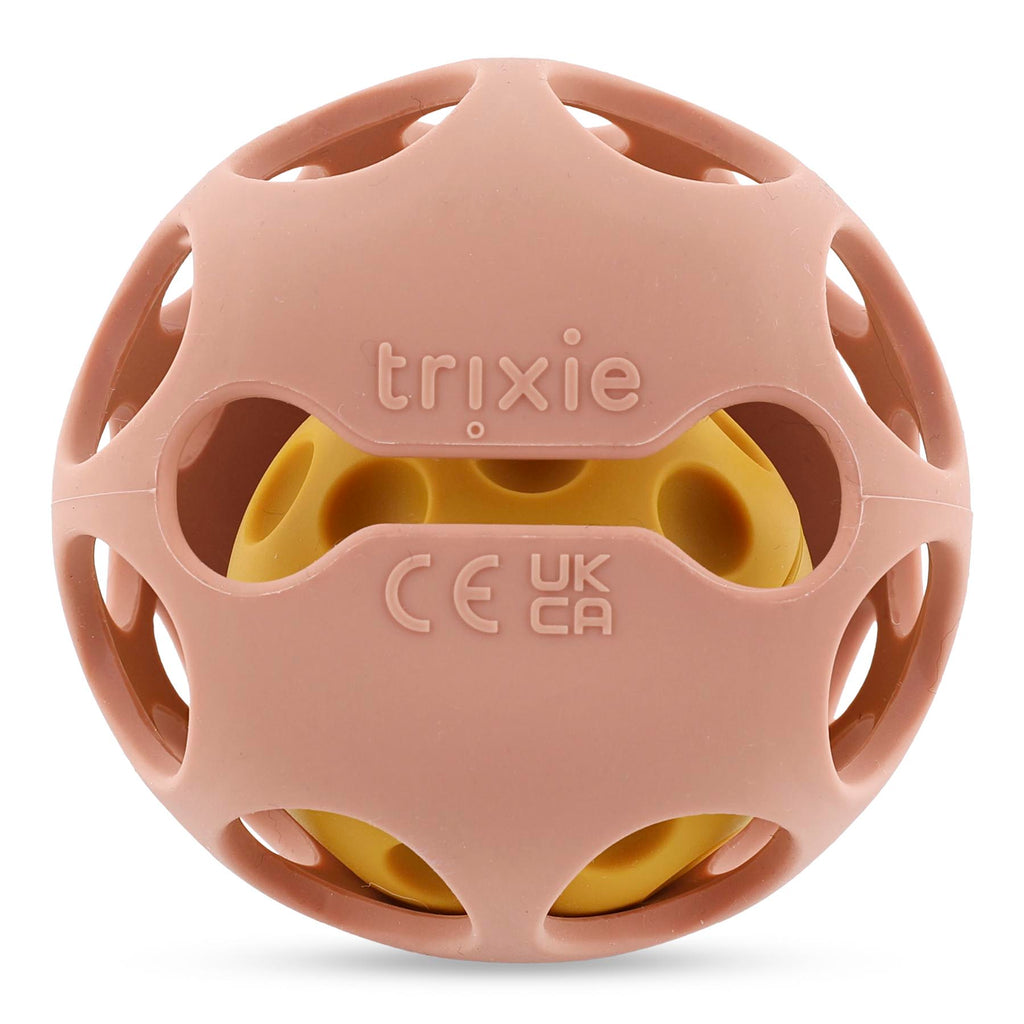 Silicone sensory rattle - Mrs. Cat