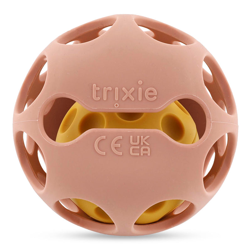 Silicone sensory rattle - Mrs. Cat