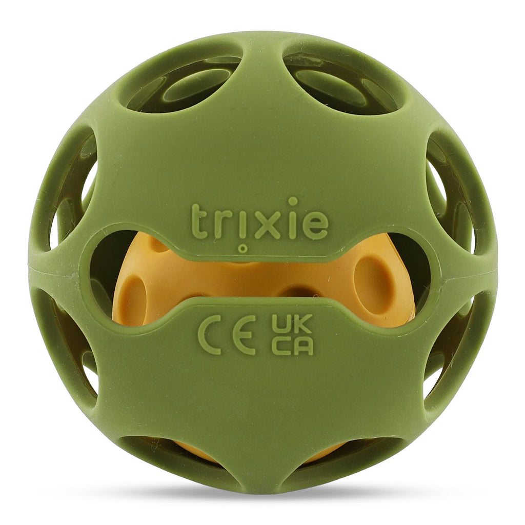 Silicone sensory rattle - Mr. Dino