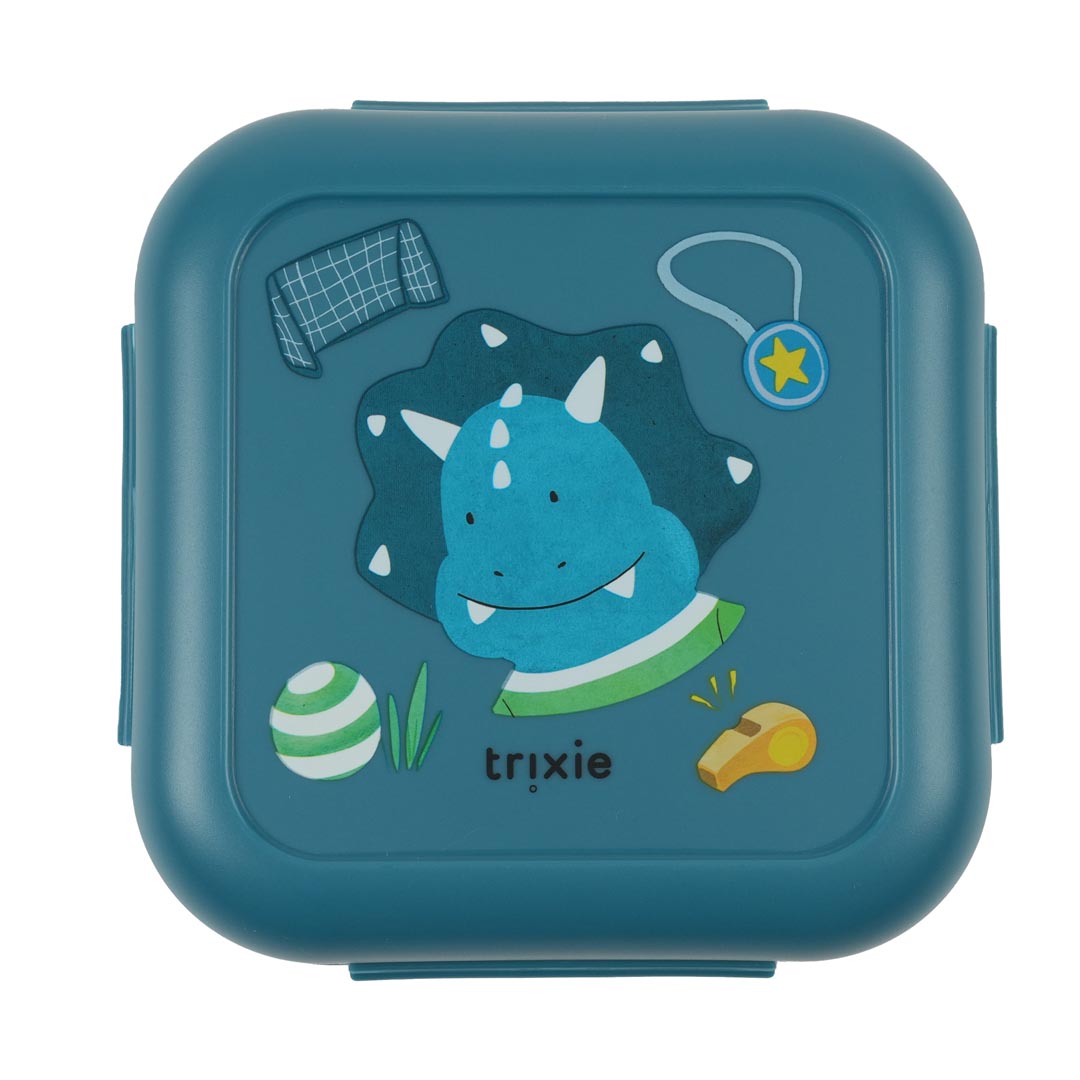 Snackbox met clips - Ballplayer Mr. Triceratops