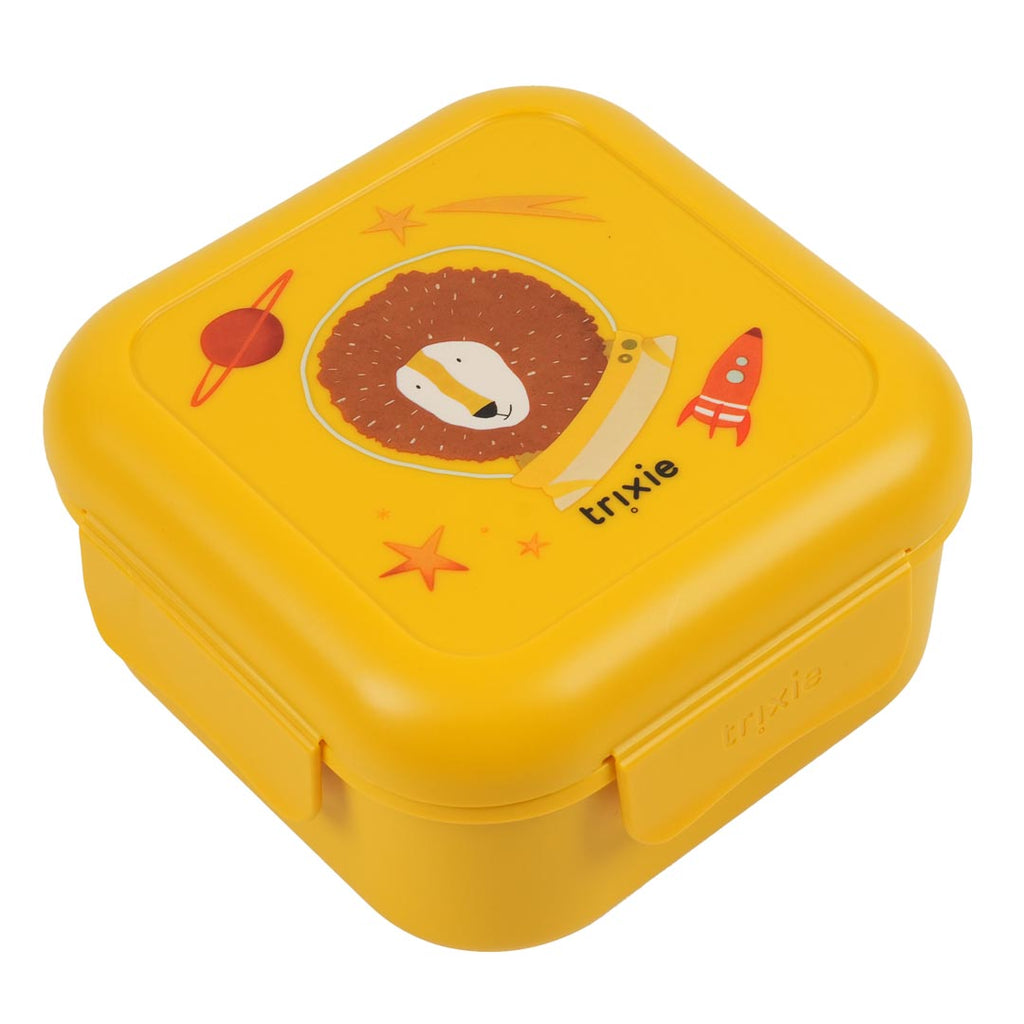 Snackbox met clips - Spaceman Mr. Lion