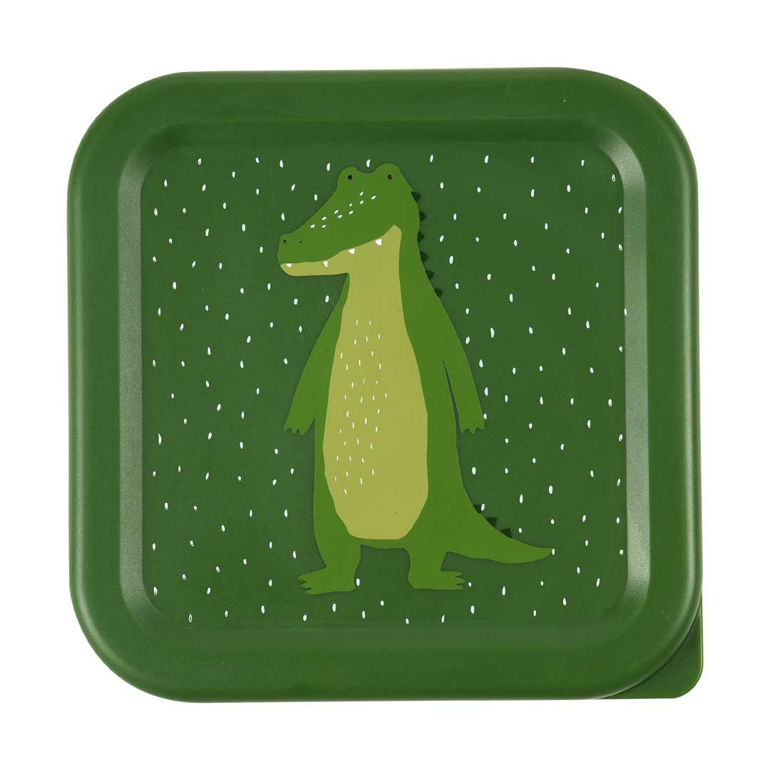 Snackbox set - 3 delig - Mr. Alligator