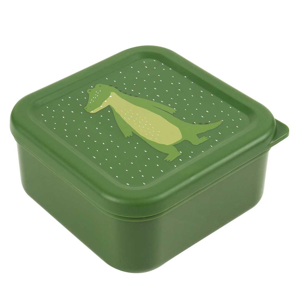 Snackbox set - 3 delig - Mr. Alligator