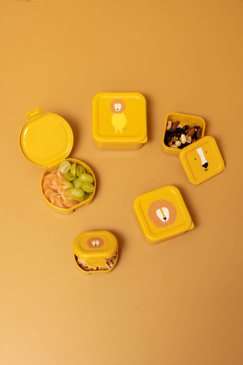 Snackbox set - 3-delig - Mr. Lion