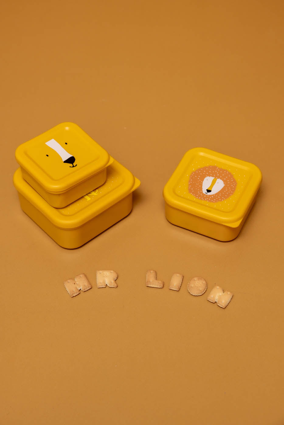 Snackbox set - 3-delig - Mr. Lion