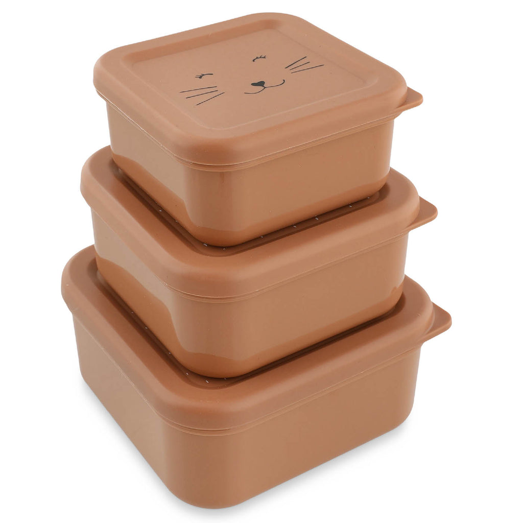 Snackbox set - 3-delig - Mrs. Cat