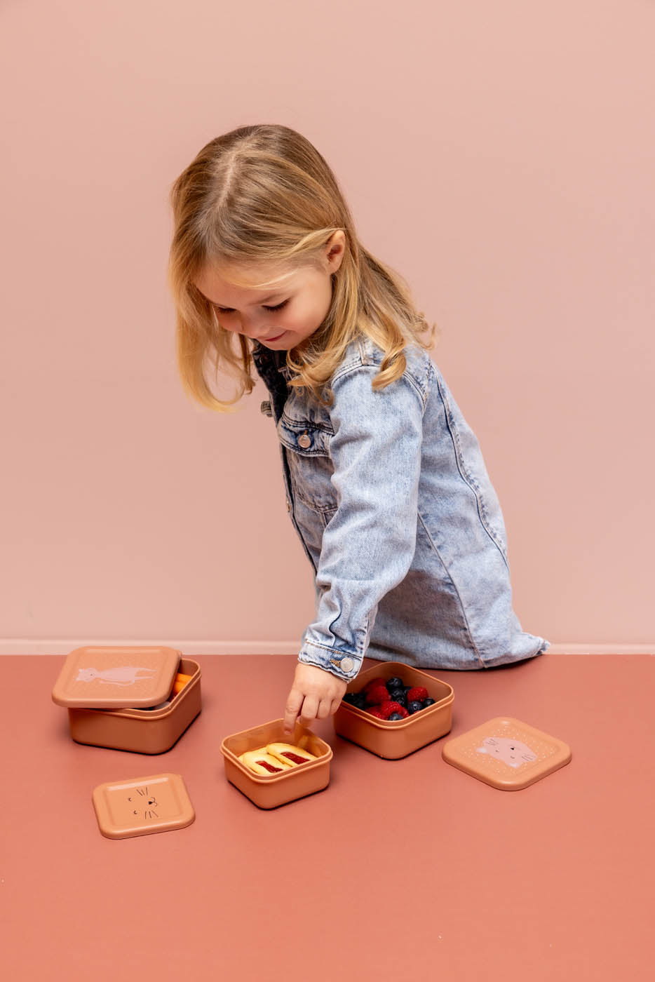 Snackbox set - 3-delig - Mrs. Cat
