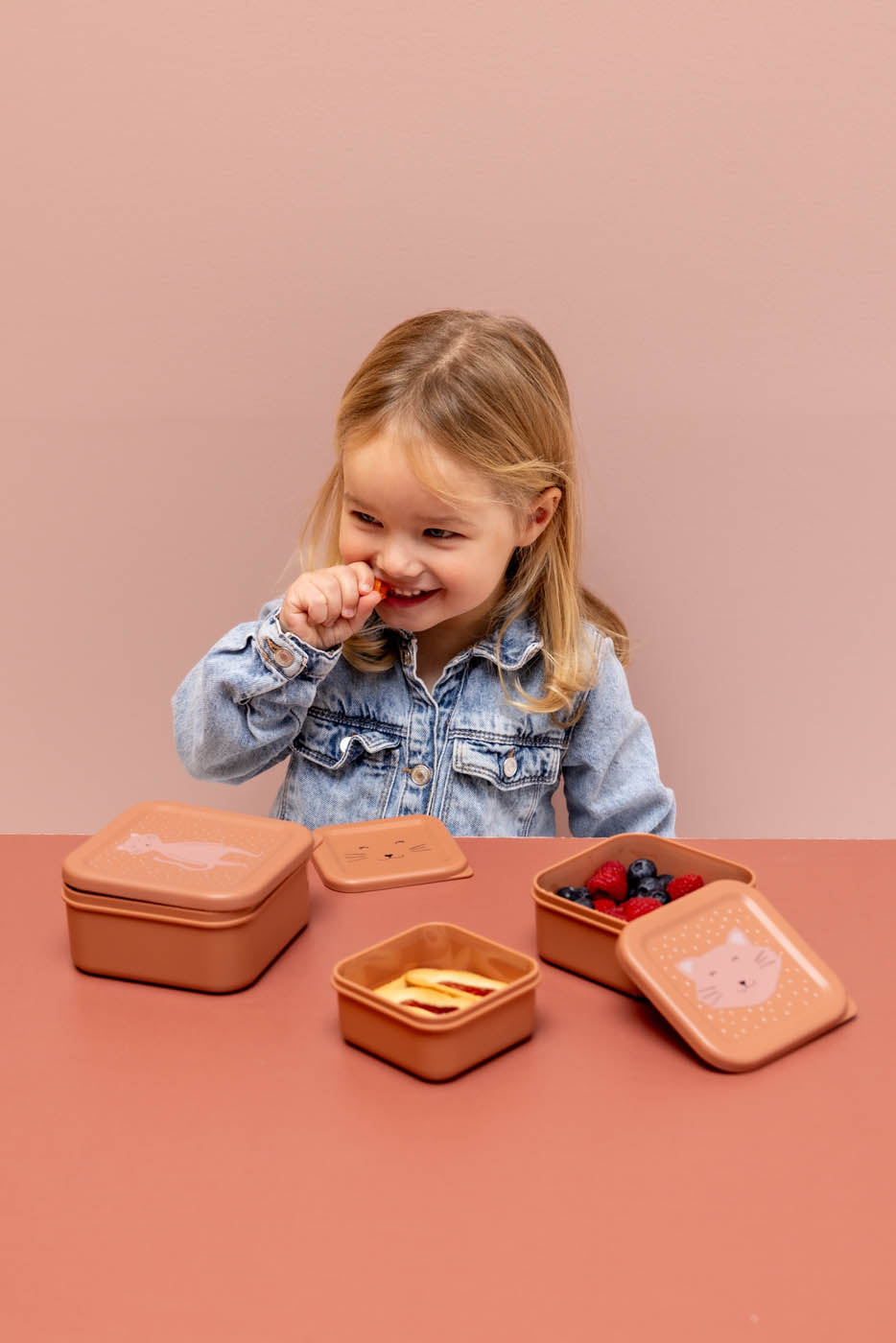 Snackbox set - 3-delig - Mrs. Cat