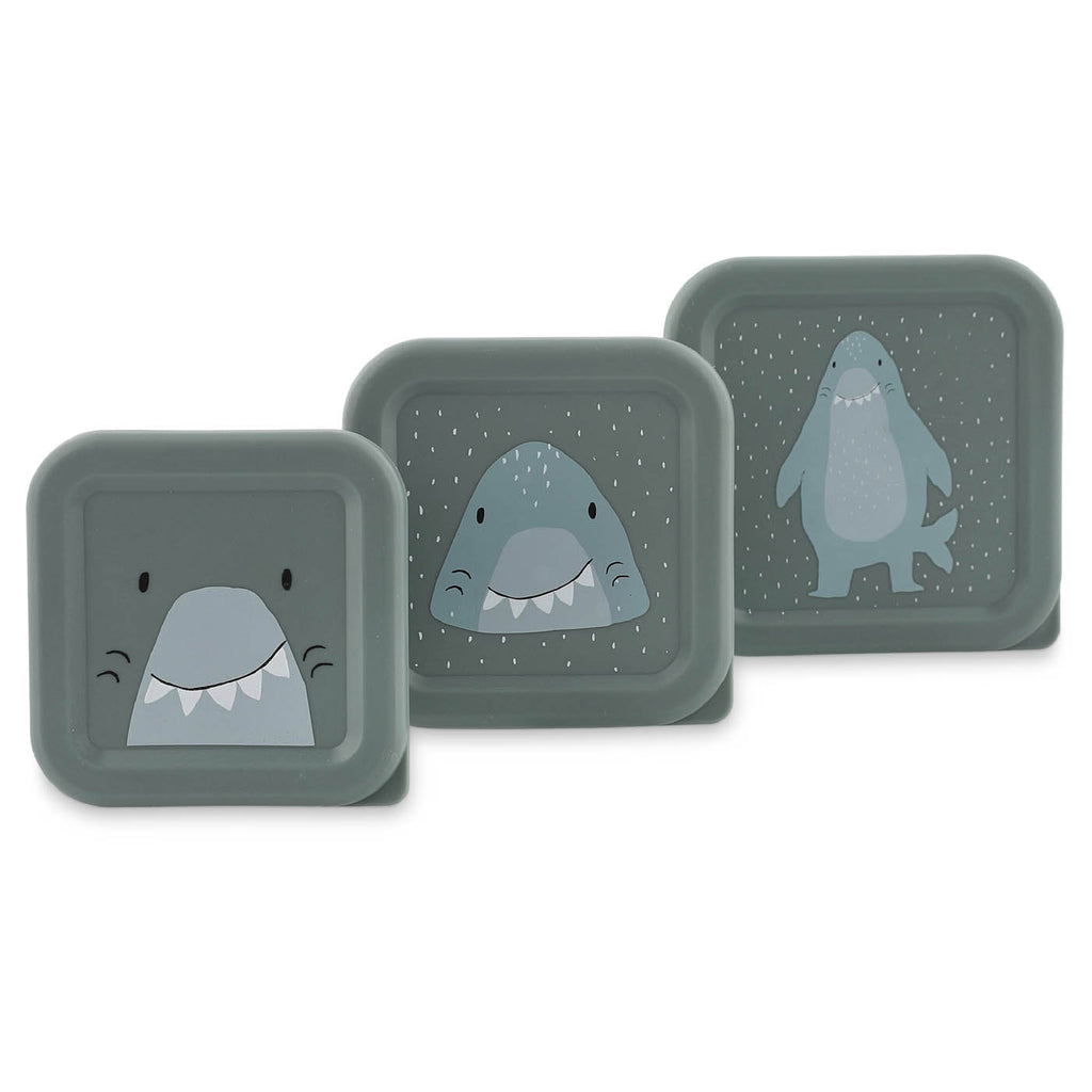 Snackbox set - 3-delig - Mr. Shark
