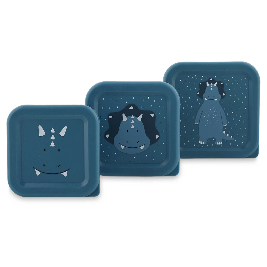 Snackbox set - 3-delig - Mr. Triceratops