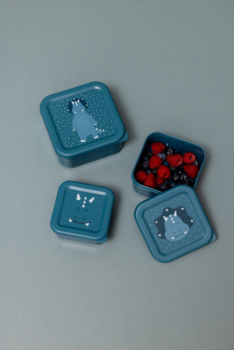 Snackbox set - 3-delig - Mr. Triceratops