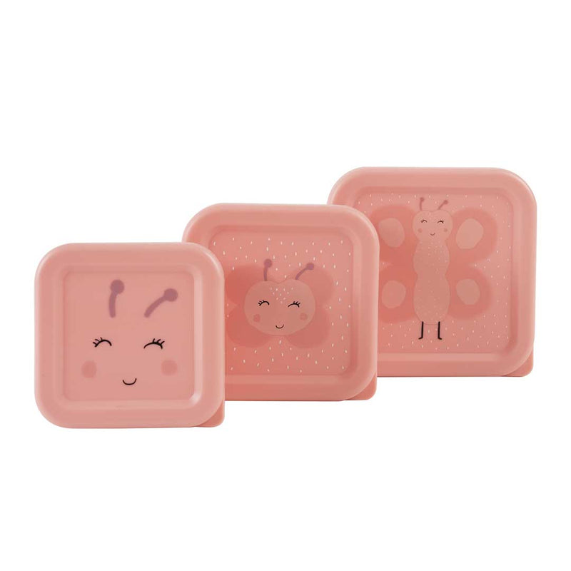 Snackbox set - 3 delig - Mrs. Butterfly