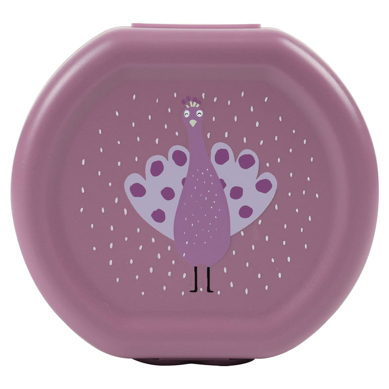 Snackbox met clip - 2 stuks - Mrs. Peacock