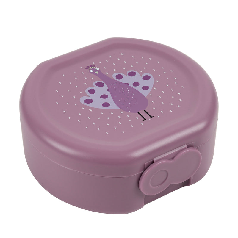 Snackbox met clip - 2 stuks - Mrs. Peacock