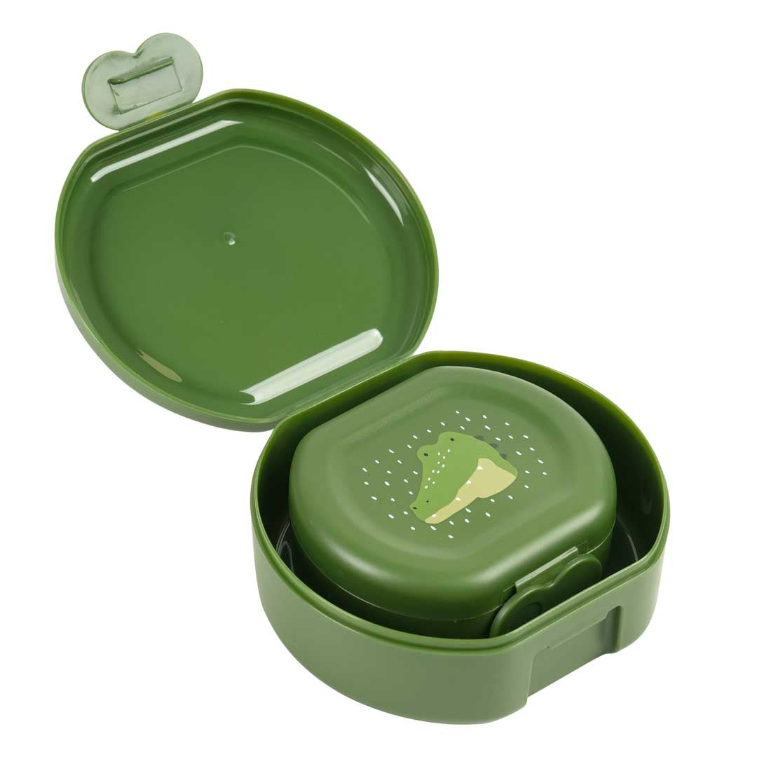Snackbox met clip - 2 stuks - Mr. Alligator