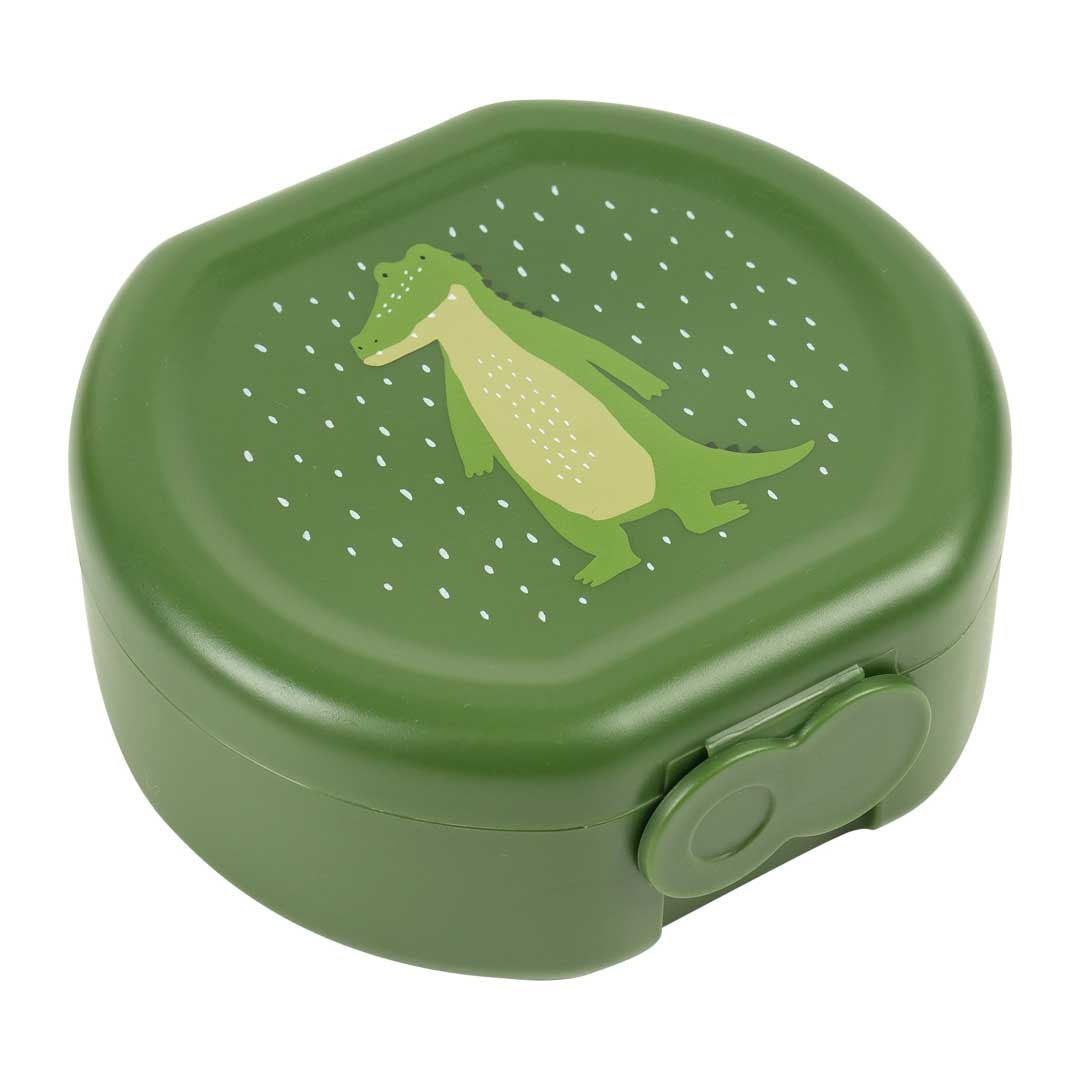 Snackbox met clip - 2 stuks - Mr. Alligator