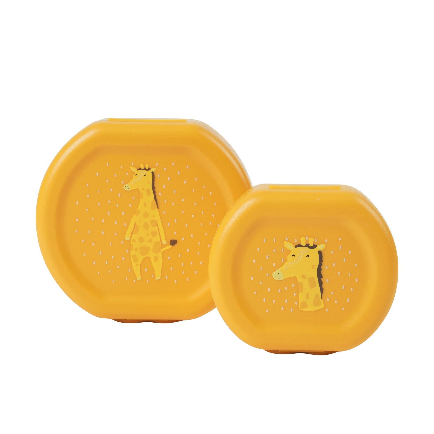 Snackbox met clip - 2 stuks - Mr. Giraffe