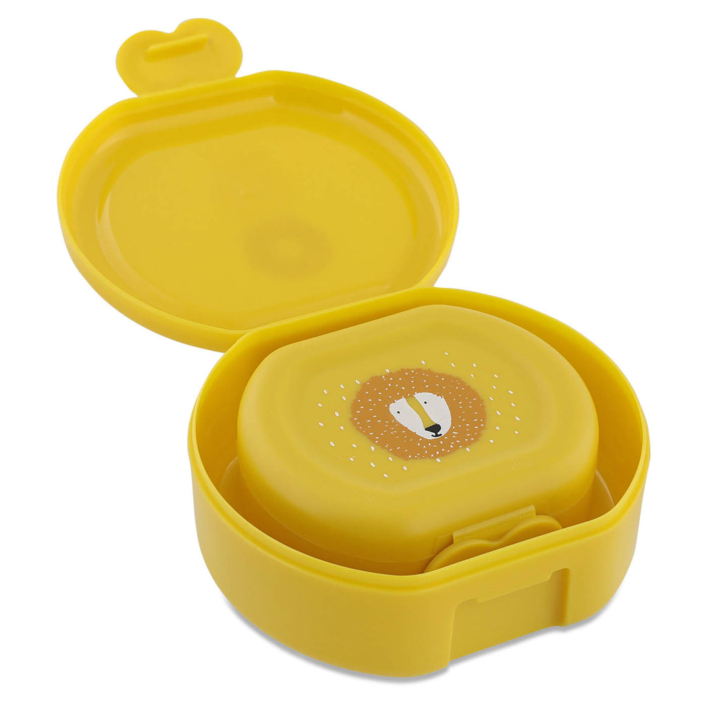 Snackbox met clip - 2 stuks - Mr. Lion