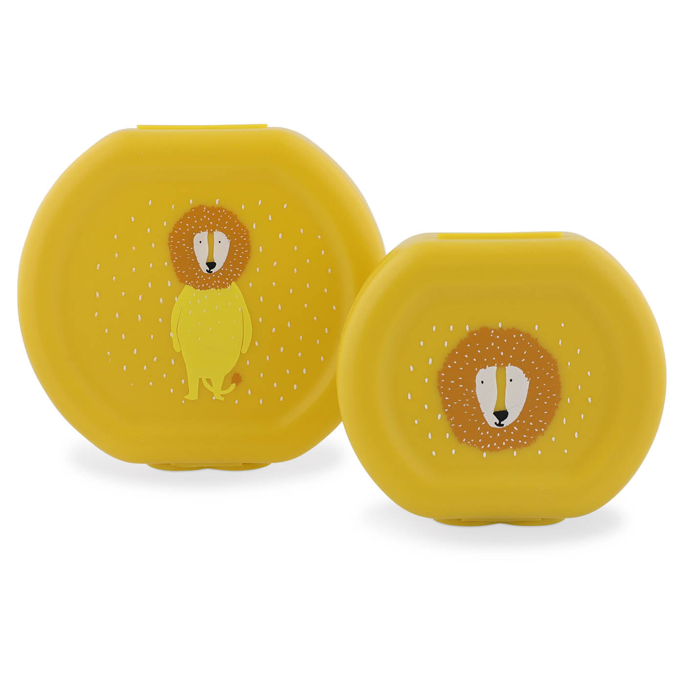 Snackbox met clip - 2 stuks - Mr. Lion