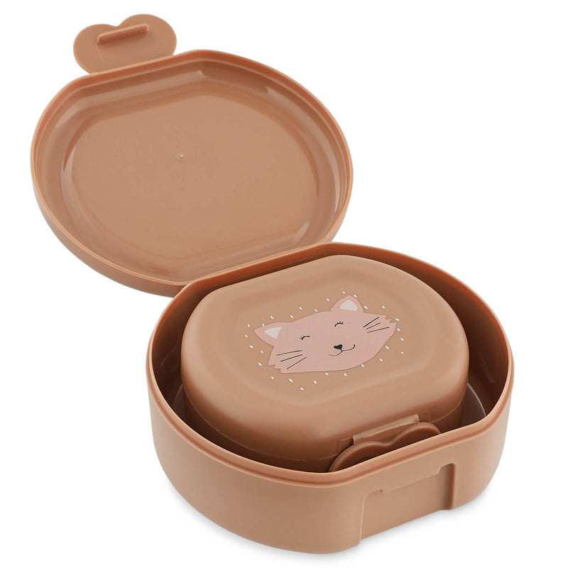 Snackbox met clip - 2 stuks - Mrs. Cat