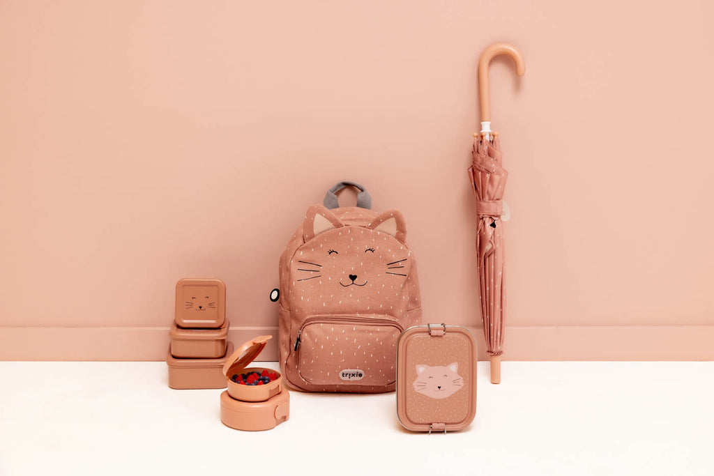 Snackbox met clip - 2 stuks - Mrs. Cat