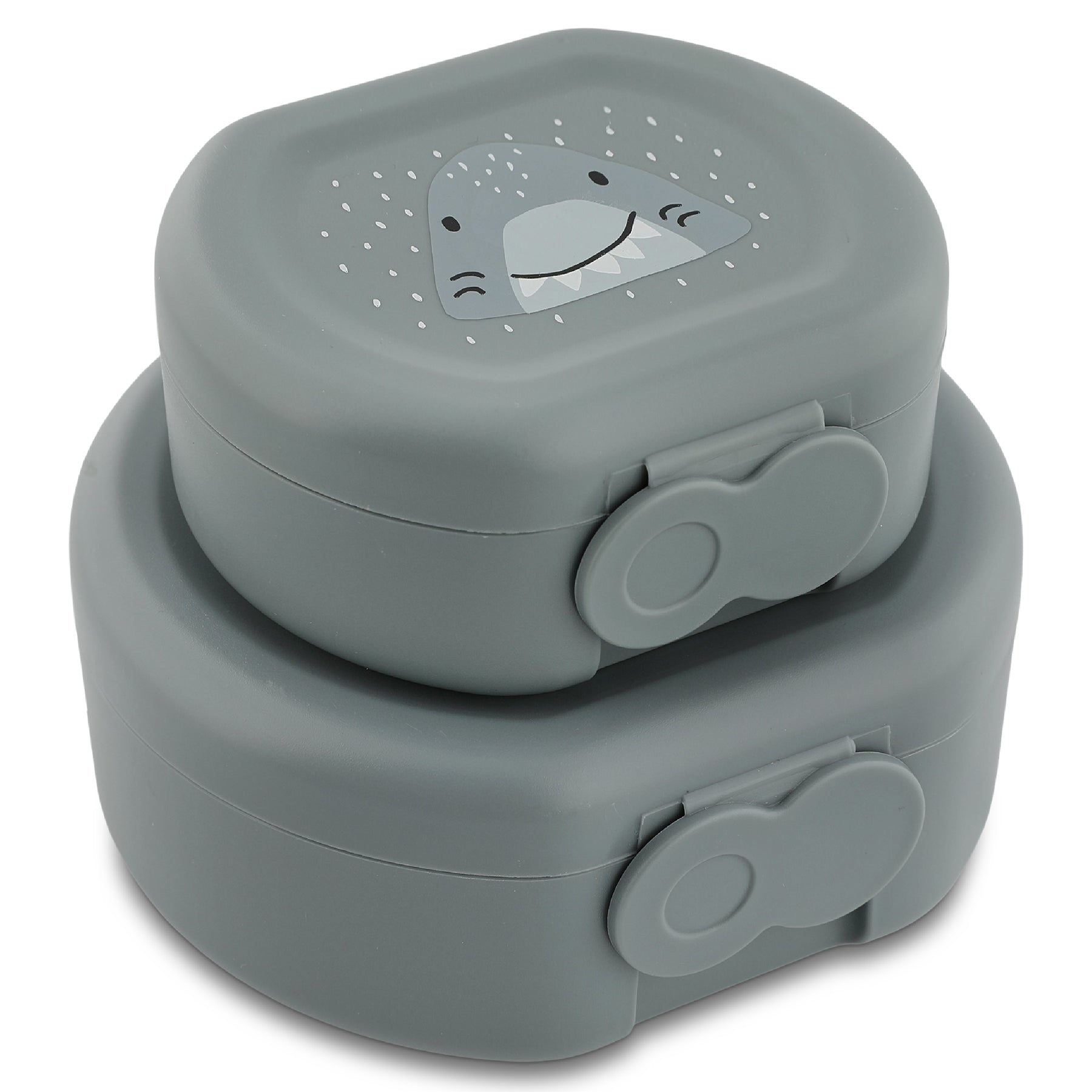 Snackbox met clip - 2 stuks - Mr. Shark