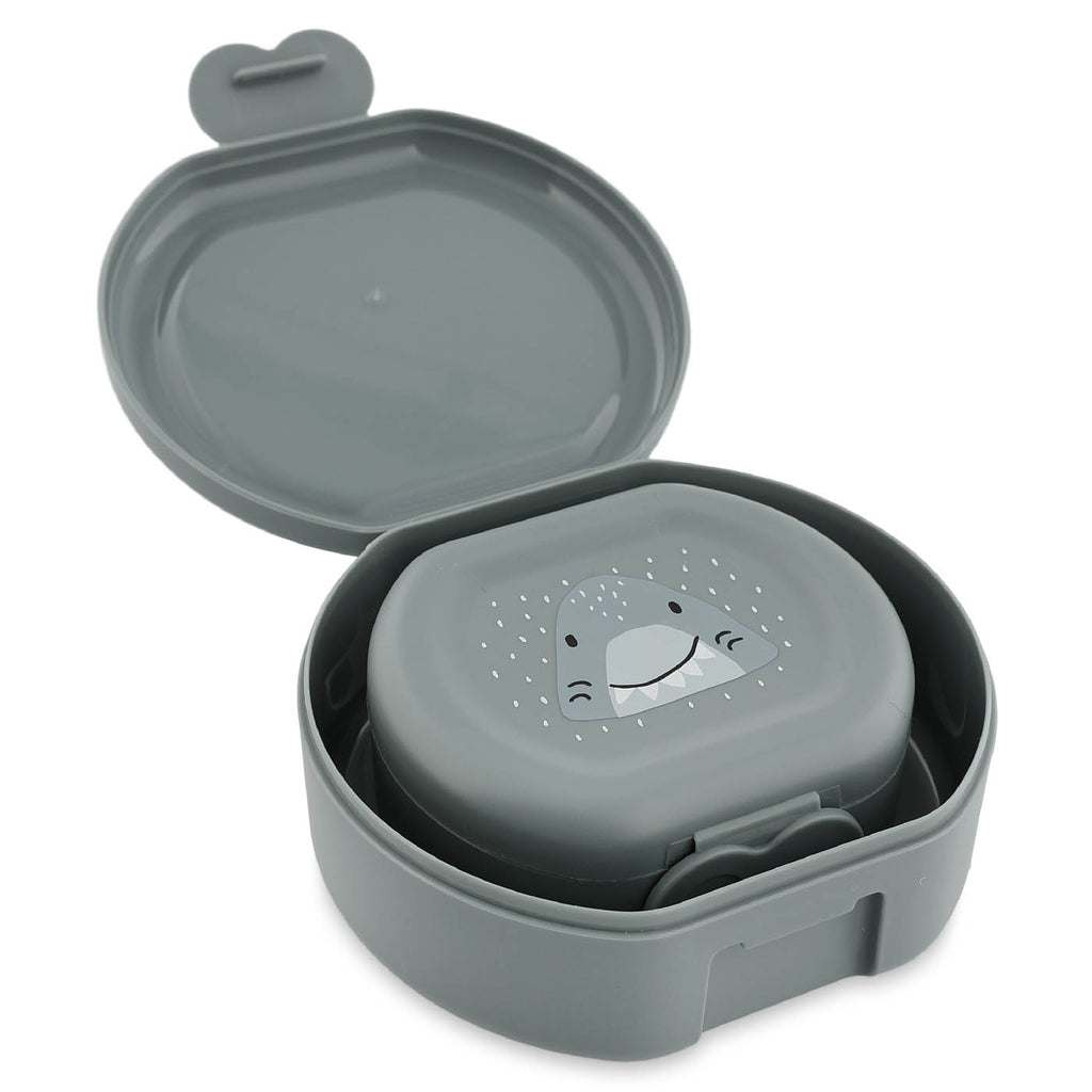 Snackbox met clip - 2 stuks - Mr. Shark