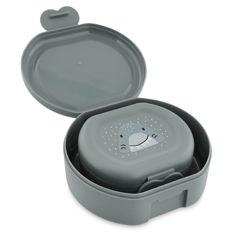 Snackbox met clip - 2 stuks - Mr. Shark