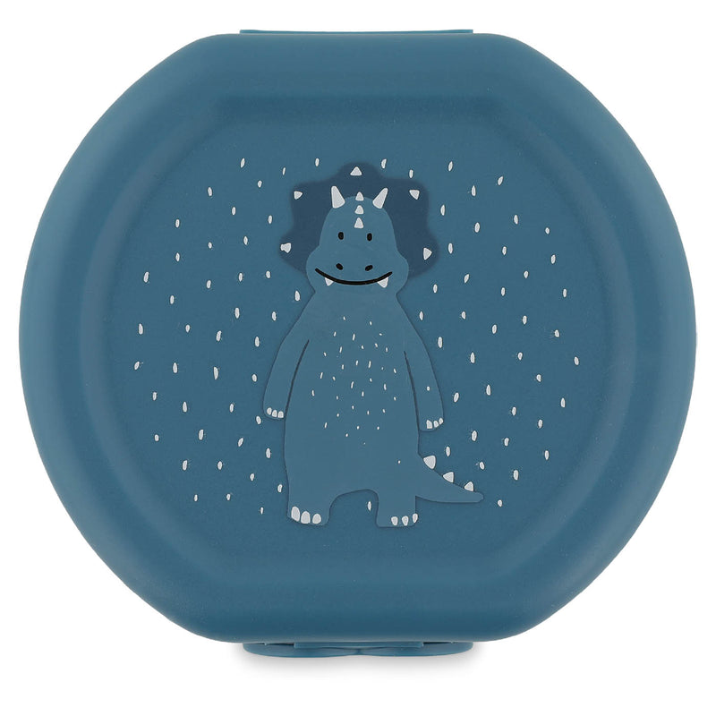 Snackbox met clip - 2 stuks - Mr. Triceratops