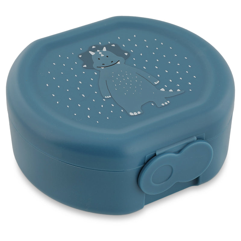 Snackbox met clip - 2 stuks - Mr. Triceratops