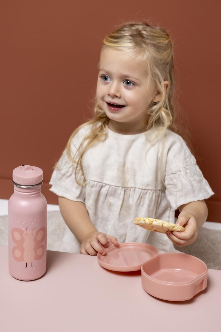 Snackbox met clip - 2 stuks - Mrs. Butterfly