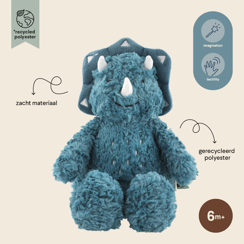 Plush animal - Mr. Triceratops