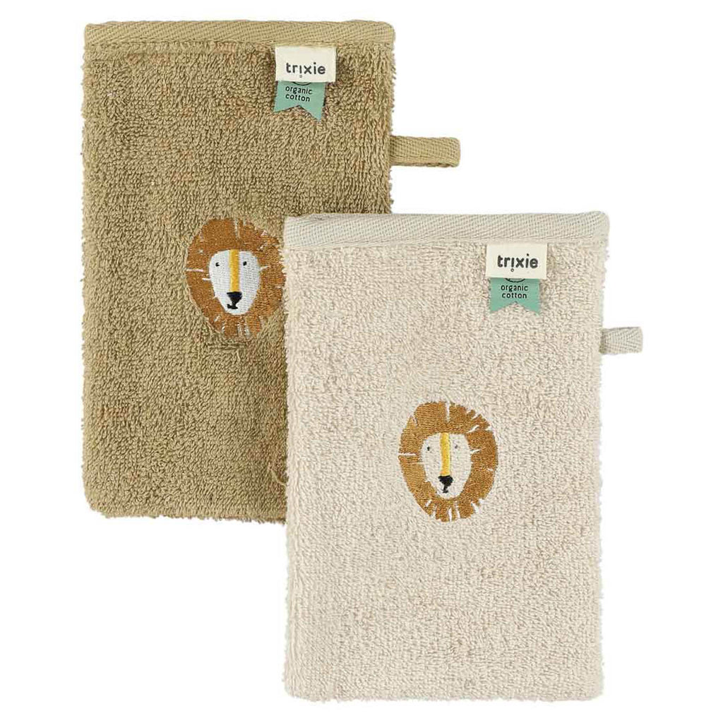 Washandje 2-pack - Aura Lion
