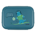Brooddoos met clips - Ballplayer Mr. Triceratops