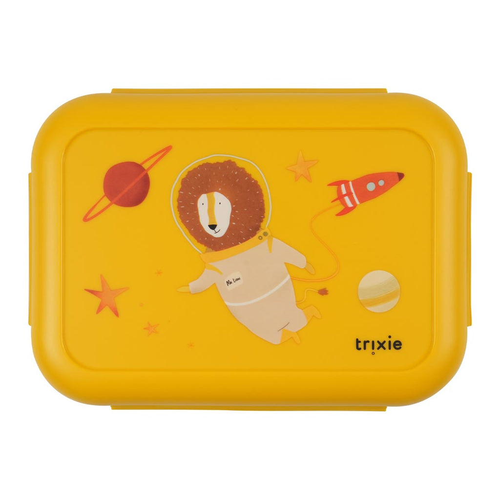 Brooddoos met clips - Spaceman Mr. Lion